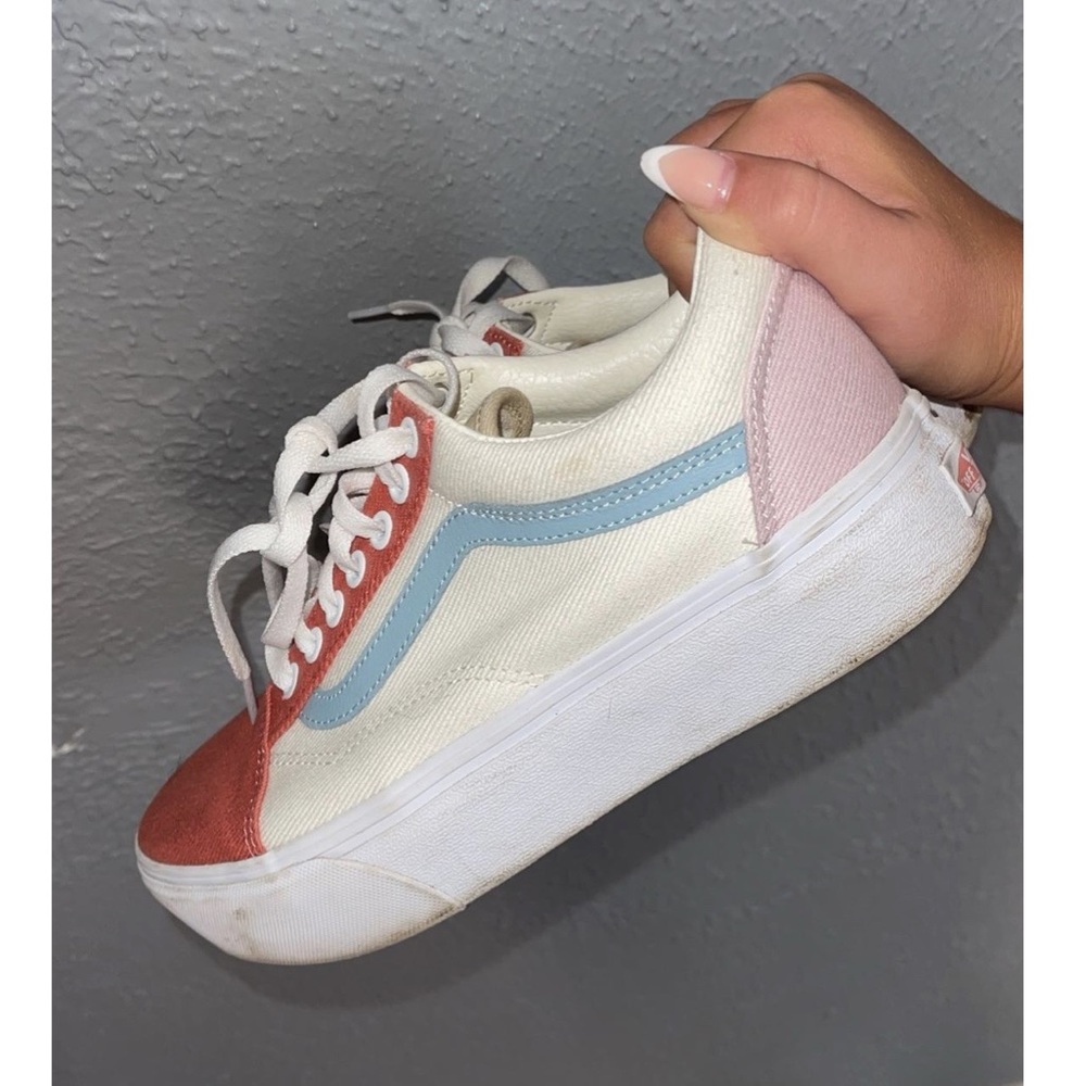 Pastel Platform Vans